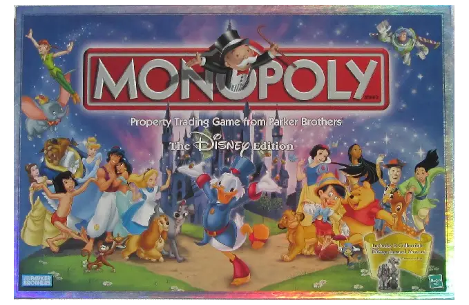 Disney monopoly game