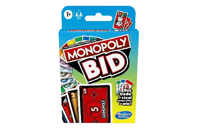 Monopoly Bid Card Fame image