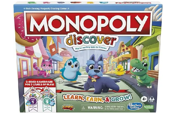 Monopoly Discover board game