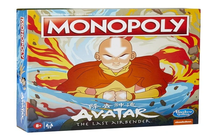 Monopoly Avatar Nickelodeon the Last Airbender Edition